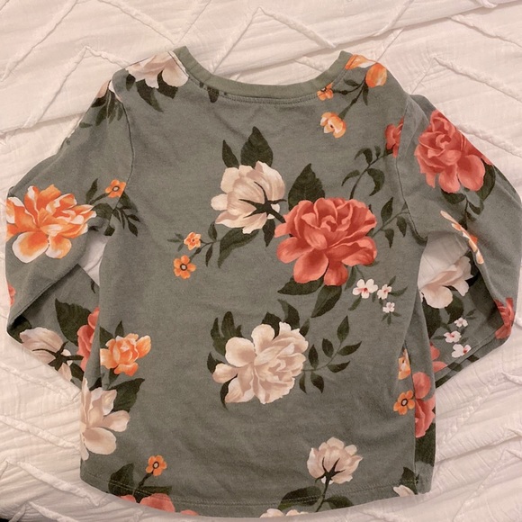 Floral long sleeve shirt 100% cotton - Picture 2 of 2